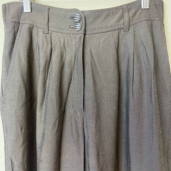 Vintage 80s Cropped Jacket & Trousers Set - Picture 7 of 10